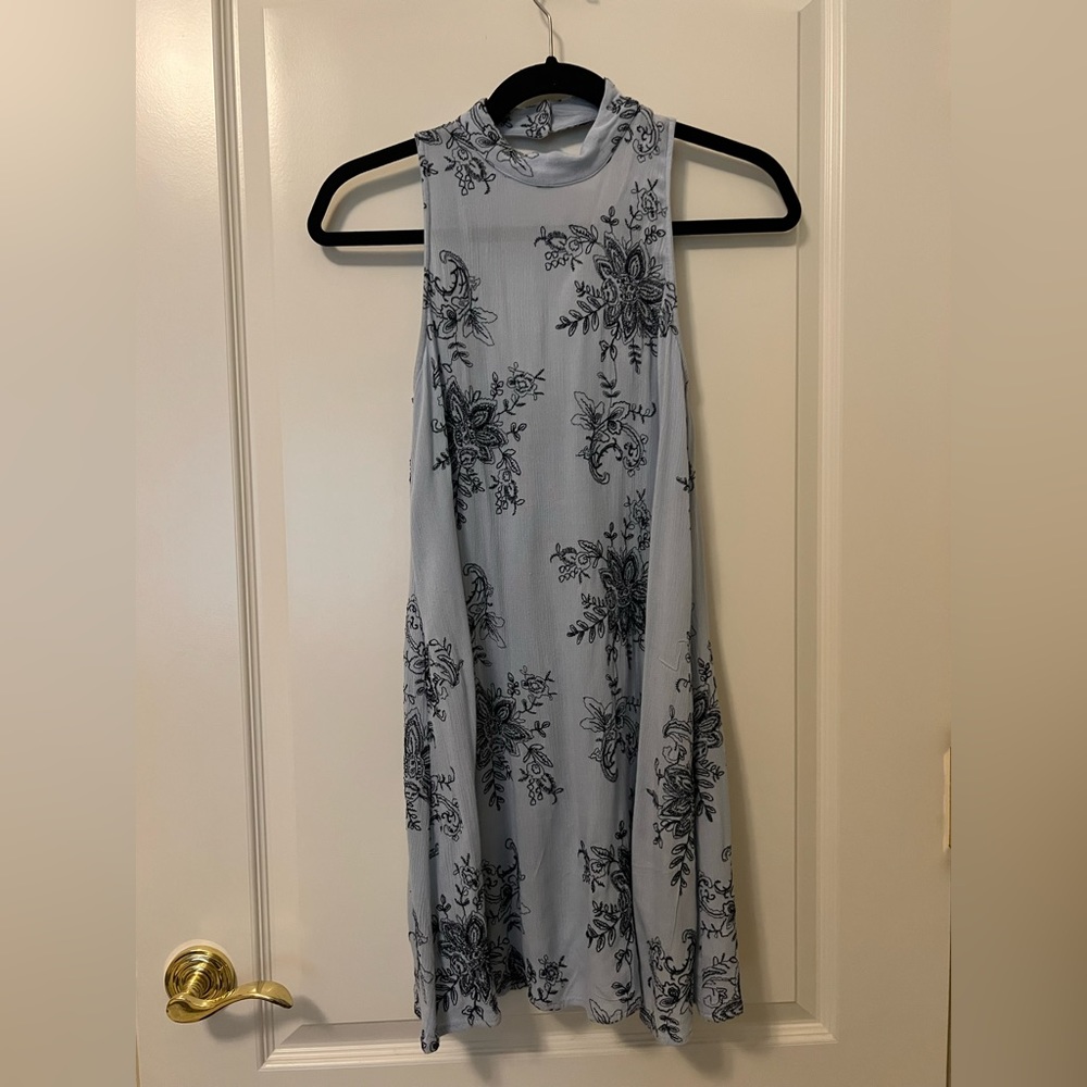 Way In High Neck Dress
